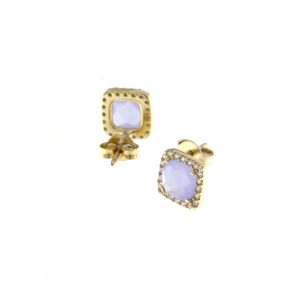 Orecchini PrincessBlue in oro e gemme