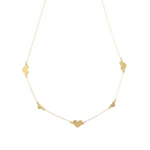 Collana 5Hearts in oro